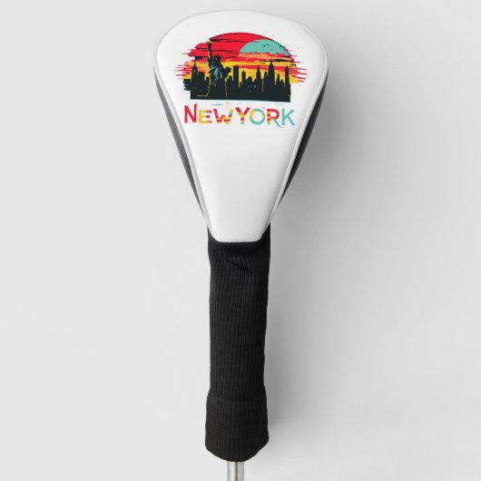 neue York Golf Headcover (Vorderseite)