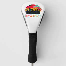 neue York Golf Headcover