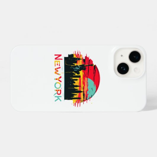 neue York iPhone Hülle (Rückseite (Horizontal))