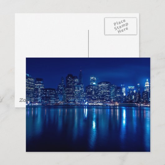 neue York Postkarte (Vorne/Hinten)