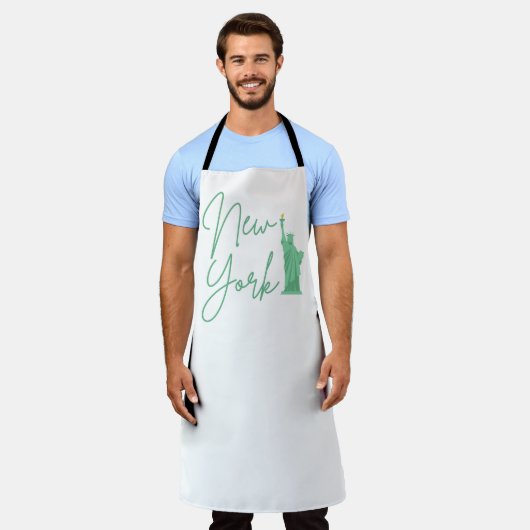 neue York Schürze (Getragen)