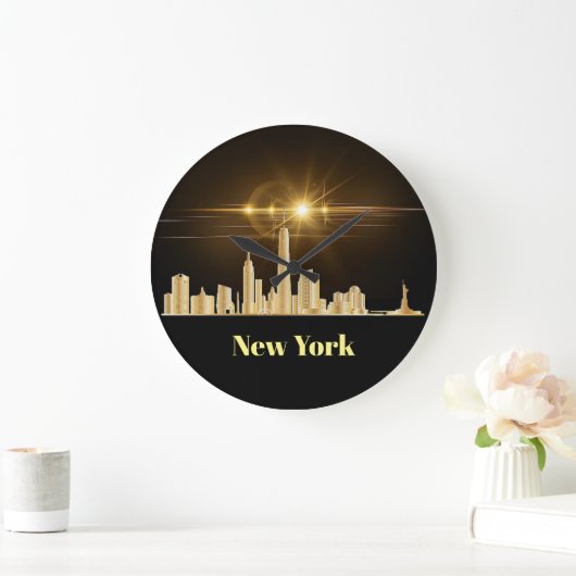 neue york skyline wall uhr (Zuhause)