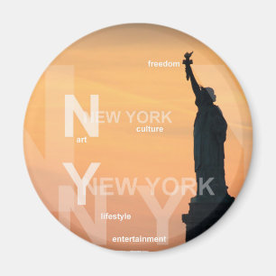 Neue york Stadt jede Statue der Freiheit usa Magnet