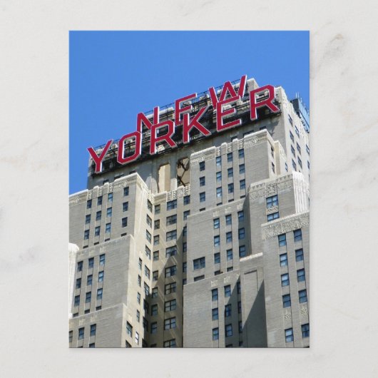 neue Yorker-Blase Postkarte (Vorderseite)