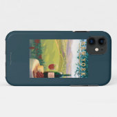 Neue YorkWine Land-Szene Case-Mate iPhone Hülle (Rückseite (Horizontal))