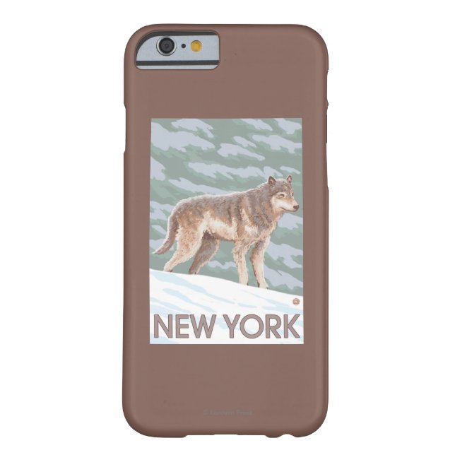 Neue YorkWolf Szene Case-Mate iPhone Hülle (Rückseite)