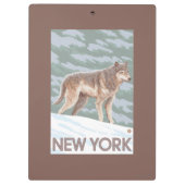 Neue YorkWolf Szene Klemmbrett (Rückseite)
