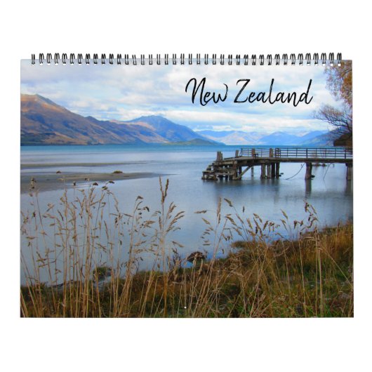 neue Zealand 2025 (mit Standorten) groß Kalender (Titelbild)