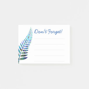 NEUE ZEALAND FERN PAUA POST-IT-NOTEN POST-IT KLEBEZETTEL