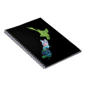 NEUE ZEALAND-KARTE EINFACH PAUA UND FERNEN NOTIZBLOCK (Rechte Seite)