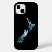 NEUE ZEALAND MAP PAUA Case-Mate iPhone FALL Hülle (Rückseite)