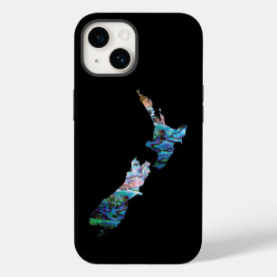 NEUE ZEALAND MAP PAUA Case-Mate iPhone FALL 14 Hülle