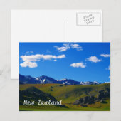 neue Zeeland-Landschaft Postkarte (Vorne/Hinten)