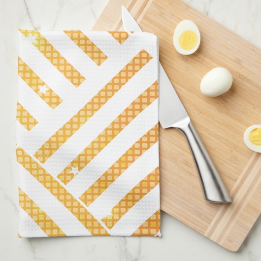 Neue Zeile 3 Geschirrtuch (Viertel Falte)