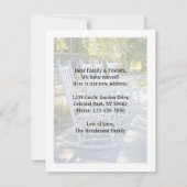 Neue Zuhause 5 Foto Änderung der Adresse, die wir  Ankündigung (Rückseite)