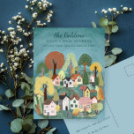 Neue Zuhause-Adresse Moving Niedlich Country Villa Postkarte<br><div class="desc">Passen Sie diese sich bewegende Anzeigenkarte mit Ihrem eigenen Text auf der Vorder- und Rückseite an! Klicken Sie auf "Personalisieren" oben, um den Text zu bearbeiten. Klicken Sie anschließend auf "Bearbeiten mit dem Designwerkzeug", um die Schriftart, Farben und Einstellungen anzupassen. Karo meinen Shop für mehr oder lass mir wissen, wenn...</div>