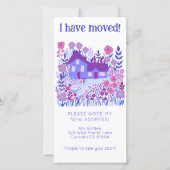 Neue Zuhause-Adresse Niedlich Bauernhof Baumfreie Save The Date (Vorderseite)