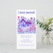 Neue Zuhause-Adresse Niedlich Bauernhof Baumfreie Save The Date (Stehend Vorderseite)