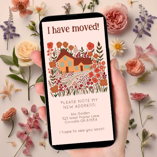 Neue Zuhause-Adresse Niedlich Bauernhof Baumfreie  Save The Date