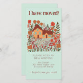 Neue Zuhause-Adresse Niedlich Bauernhof Baumfreie Save The Date (Vorne/Hinten)