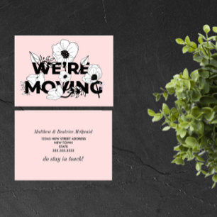 Neue Zuhause   Änderung der Anschrift   Rosa Flora