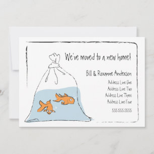 Neue Zuhause-Ankündigung Ankündigung