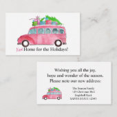 Neue Zuhause anpassbare Fotokarte Begleitkarte (Vorne/Hinten)