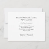 Neue Zuhause Beach Sand Dollar Rosa Ankündigung (Rückseite)