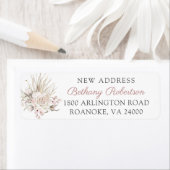 Neue Zuhause Boho Pink Roses Eukalyptus Rücksendea (Insitu)