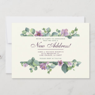 Neue Zuhause Botanical We Moved Eukalyptus Announc Ankündigung