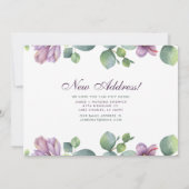 Neue Zuhause Botanisch Wir haben Eukalyptus versch Ankündigung (Rückseite)