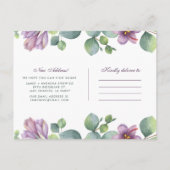 Neue Zuhause Botanisch Wir haben Eukalyptus versch Ankündigungspostkarte (Rückseite)