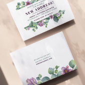 Neue Zuhause Botanisch Wir haben uns floral bewegt Ankündigung