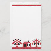 Neue Zuhause Briefpapier (Vorne/Hinten)