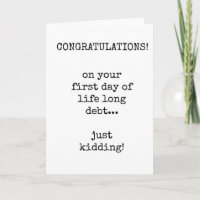 Neue Zuhause Card, Gratulation, Witz, Hypothek
