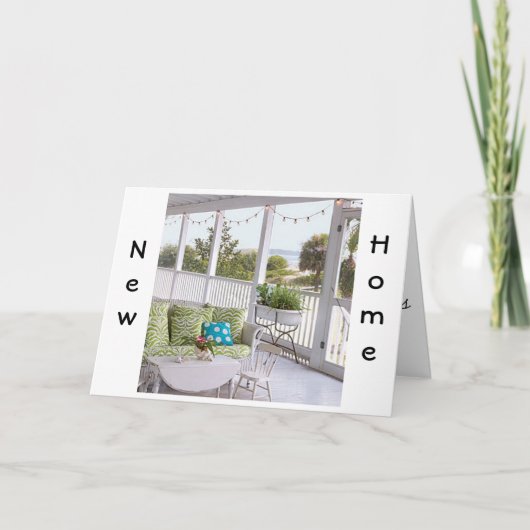 NEUE ZUHAUSE-CHERISCH DIE ALTEN ERINNERUNGEN UND M ANKÜNDIGUNG (Vorderseite)