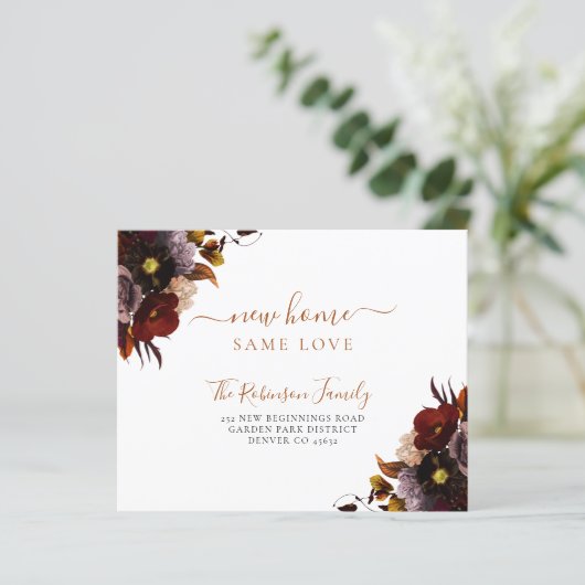 Neue Zuhause-Chic-Ankündigung für den Haushalt (Stehend Vorderseite)