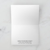 Neue Zuhause Client Happy Birthday Card Dankeskarte (Innenseite)