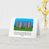 Neue Zuhause Construction Spaß Grußkarte Karte (Gelbe Blume)