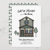 Neue Zuhause, die wir verschoben haben Ankündigung (Vorne/Hinten)