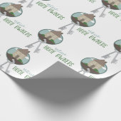 Neue Zuhause-Eigentümer Geschenkpapier (Ecke)