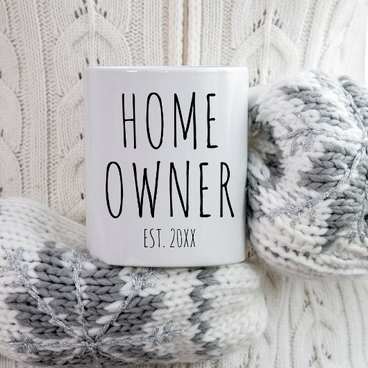 Neue Zuhause-Eigentümer Housewarmin Party Geschenk Kaffeetasse