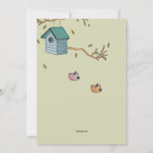 Neue Zuhause-Einladung Einladung (Rückseite)