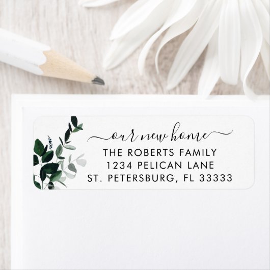 Neue Zuhause Emerald Green Eucalyptus-Rücksendeadr (Insitu)