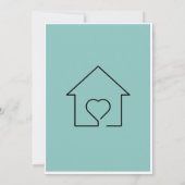 Neue Zuhause-Feier Einladung (Rückseite)