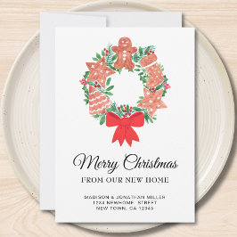 Neue Zuhause Festliche Weihnachtsbewegung Ankündigung