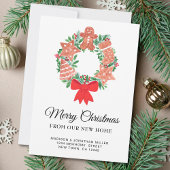 Neue Zuhause Festliche Weihnachtsbewegung Ankündigung