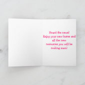 ***NEUE ZUHAUSE*** FLAMINGOS SIND "KLICKIERTER PIN ANKÜNDIGUNG (Innenseite)