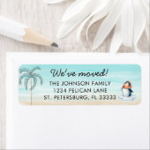 Neue Zuhause Florida Beach Niedlich Pinguin Rückse (Insitu)