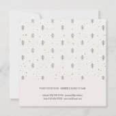 Neue Zuhause Foto Doodle Skandinavische Kiefernwäl Ankündigung (Rückseite)